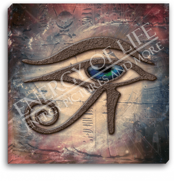 Leinwandbild Auge des Horus