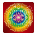 Untersetzer Blume des Lebens -Chakren-Ausgleich-groß