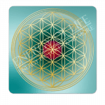 Untersetzer Blume des Lebens -Business-Heilung-groß