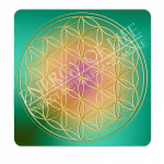 Untersetzer Blume des Lebens - Harmonisierung - groß