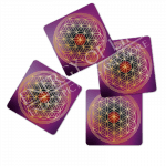 Untersetzer Blume des Lebens -Eigenmacht-klein