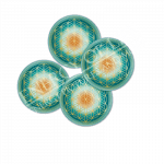 Untersetzer Lebensblume Eigenliebe - rund - klein