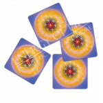 Untersetzer Blume des Lebens - Selbstausdruck - klein