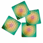 Untersetzer Blume des Lebens -Harmonisierung-Untersetzer Blume des Lebens - Harmonisierung - klein
