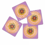 Untersetzer Blume des Lebens -Herzens-Energie-klein