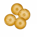 Lebensblume Untersetzer - Erdung-klein-rund